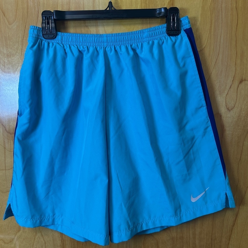 Nike Blue Athletic Shorts Lightweight Performance
